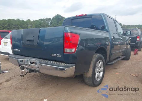 2007 Nissan Titan Se from USA, damaged, VIN 1N6BA07A27N233229